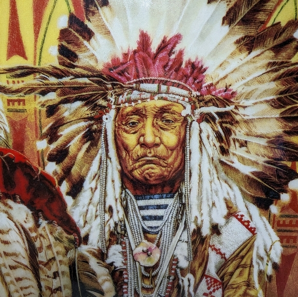 Native American Decorative Plate - Picture 2 of 5